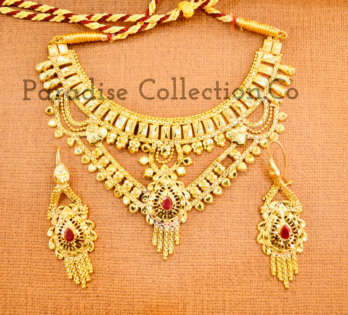 Designer Ethnic Necklace Set – Includes Free Jewellery Gift Box