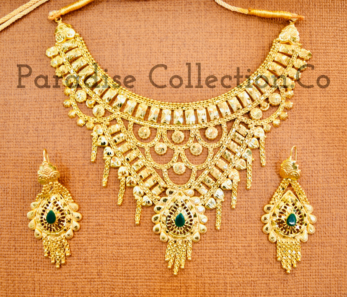 Authentic Ethnic Necklace Set – Comes with Free Jewellery Box