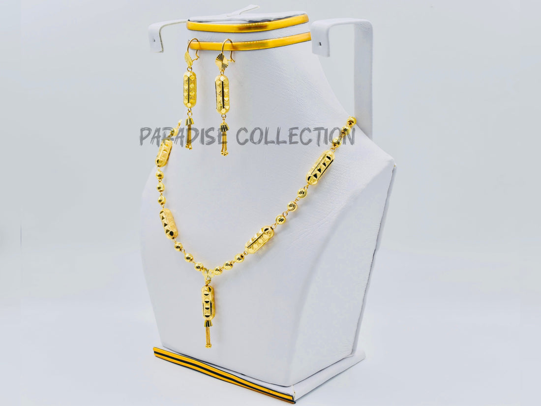 Royal Look Sona Polish MALA Set – Festive Jewellery For Women With Gift Box