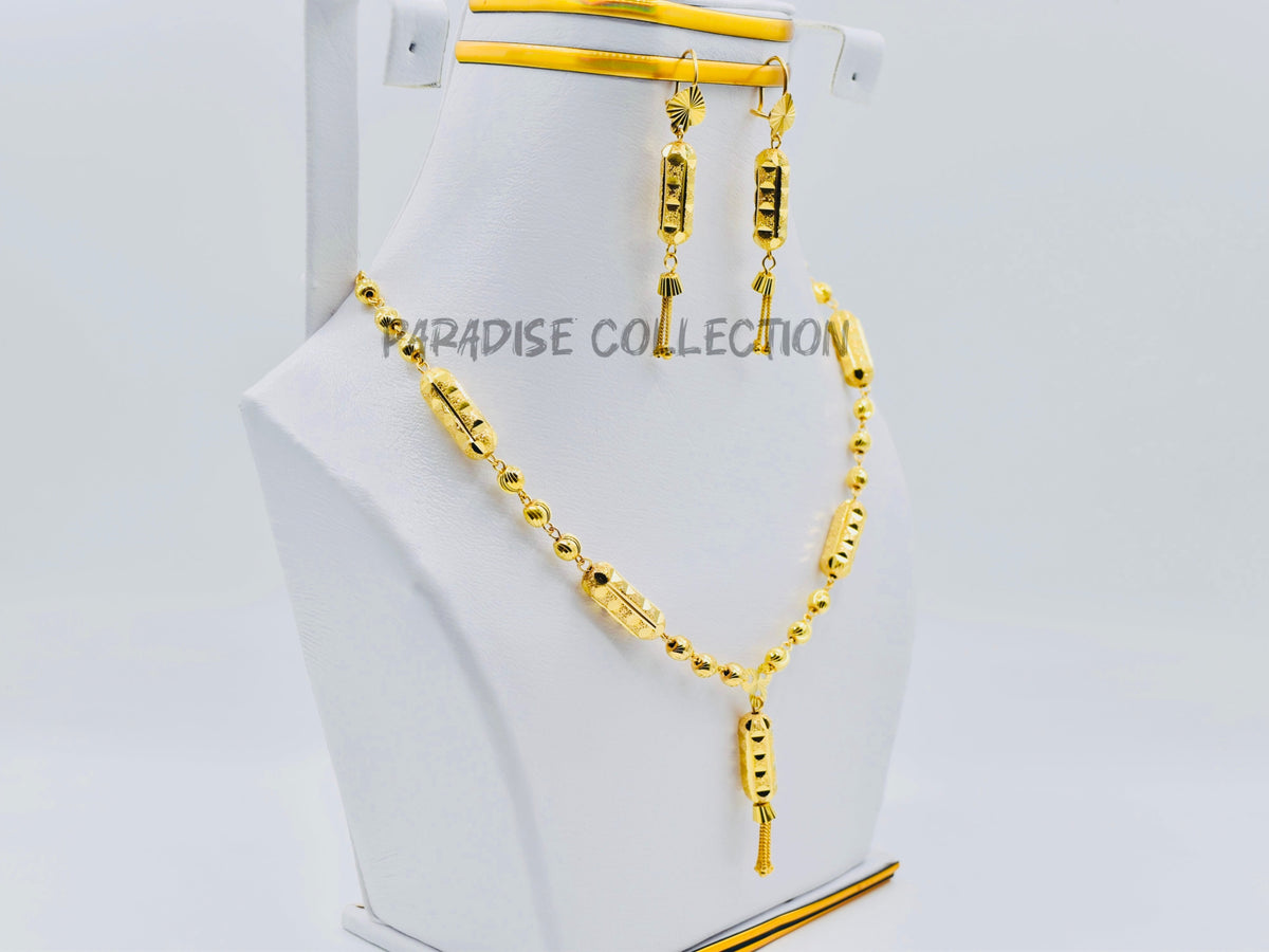 Royal Look Sona Polish MALA Set – Festive Jewellery For Women With Gift Box