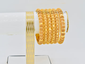 Luxurious Sona Finish Bangles With Ready Box Inside