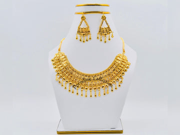 High-End Classic Necklace Set With Elegant Jewellery Box