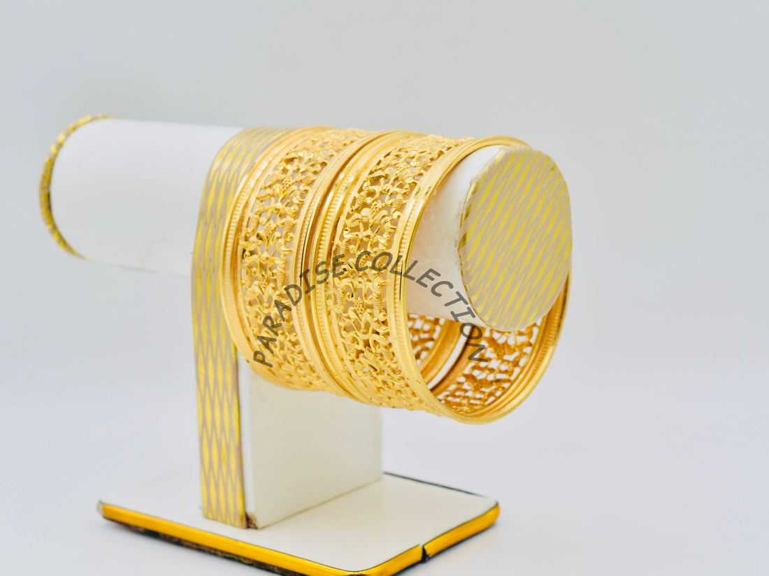Luxury Designer Bangles Set – Gift-Ready with Elegant Box Packaging