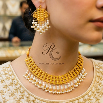MEGA Offer Beautiful Necklace Set With Fancy Jewelry Box Free