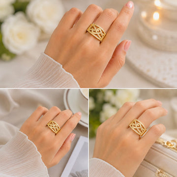 Classic & Elegant Finger Ring – Perfect Gift With Complimentary Fancy Box