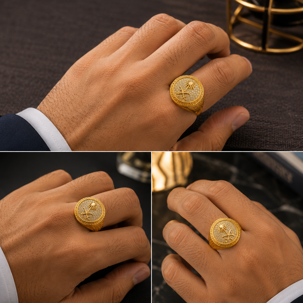 💍 Classic & Elegant Finger Ring With Box – Perfect Gift Choice
