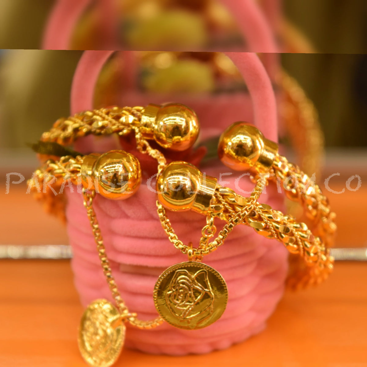 Latest Women’s  Coin Bangles with Free Fancy Jewellery Box – Perfect for Gifting