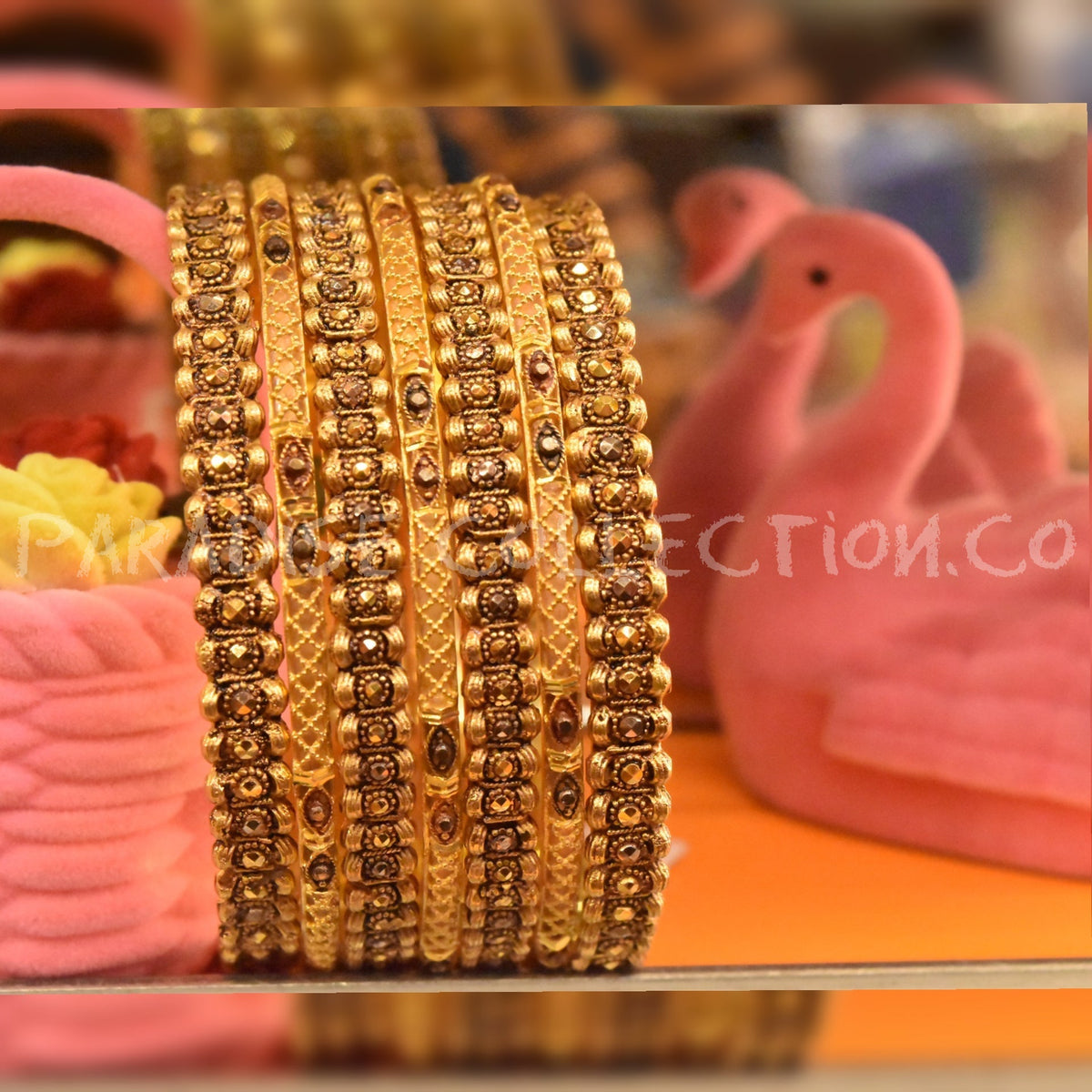 Artistic Antique Bangle – Sona Polish Detailing by Paradise
