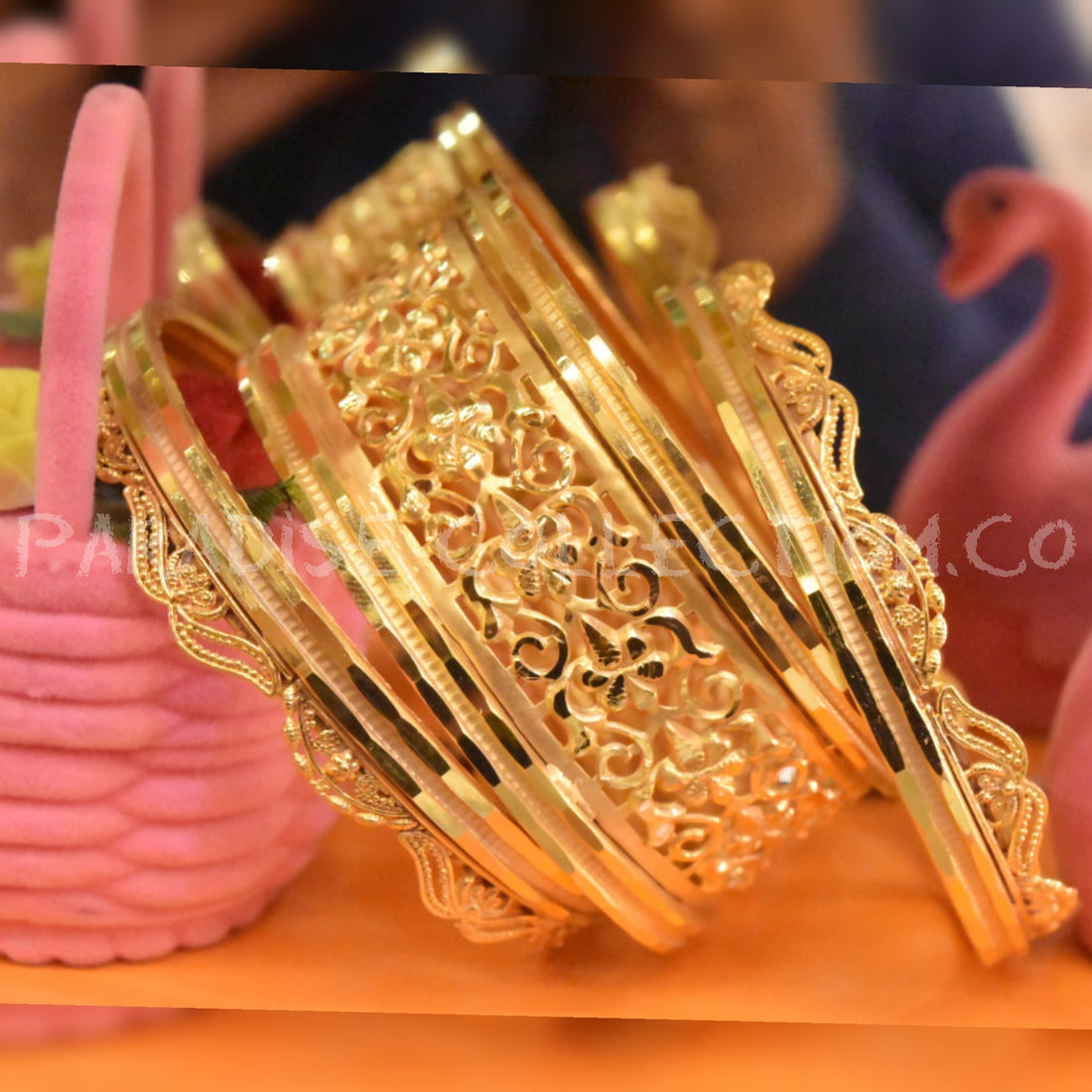 New Glam Bangles Set – Free Jewellery Gift Box for Her