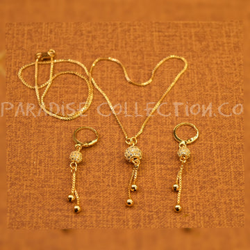 Stylish Jewelry Set – Includes Matching Necklace and Earrings