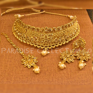 Traditional Bridal Necklace Set – Complimentary Jewellery Box Inside