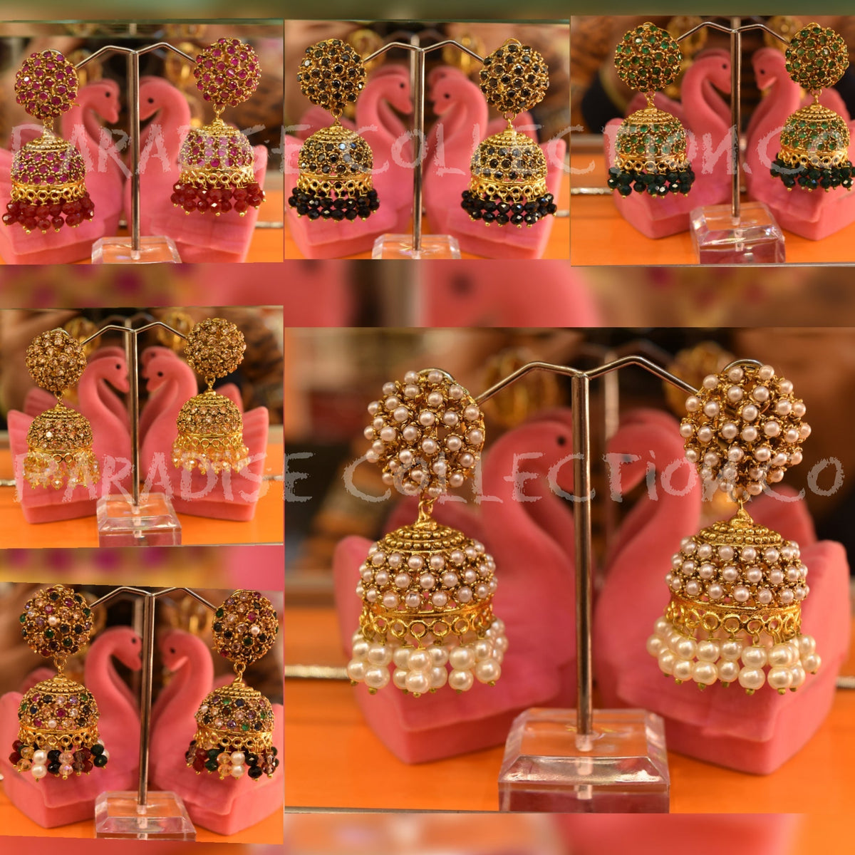 Modern Classic Jumka Earrings – Free Jewellery Box Provided