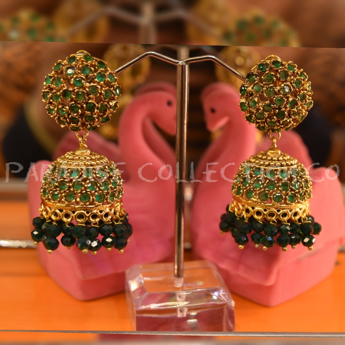 Modern Classic Jumka Earrings – Free Jewellery Box Provided