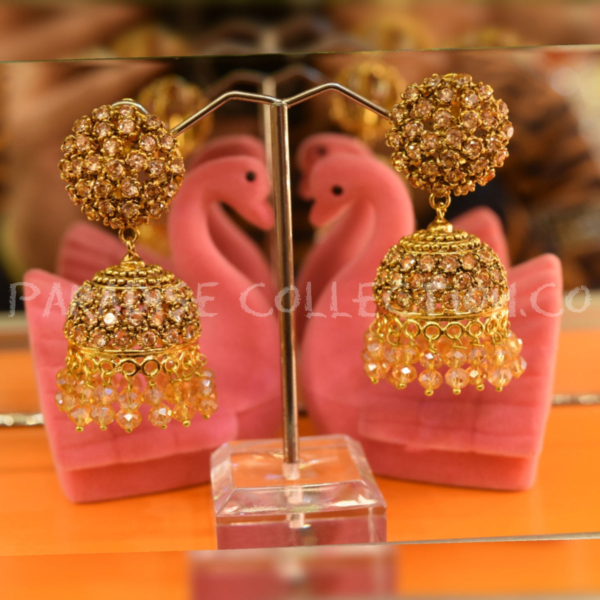 Modern Classic Jumka Earrings – Free Jewellery Box Provided