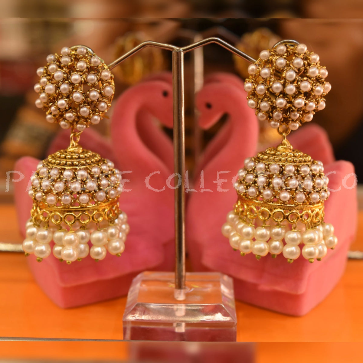 Modern Classic Jumka Earrings – Free Jewellery Box Provided
