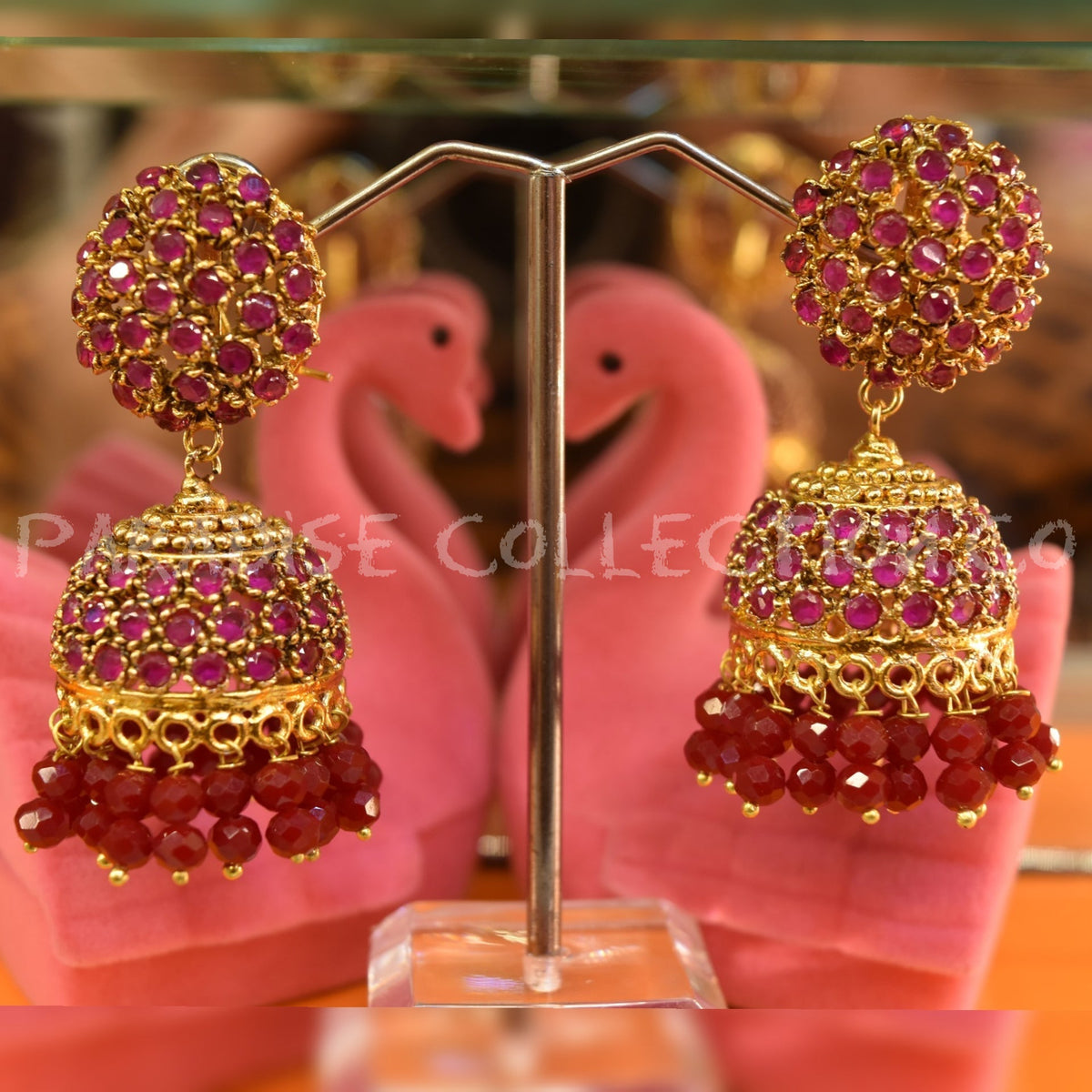 Modern Classic Jumka Earrings – Free Jewellery Box Provided