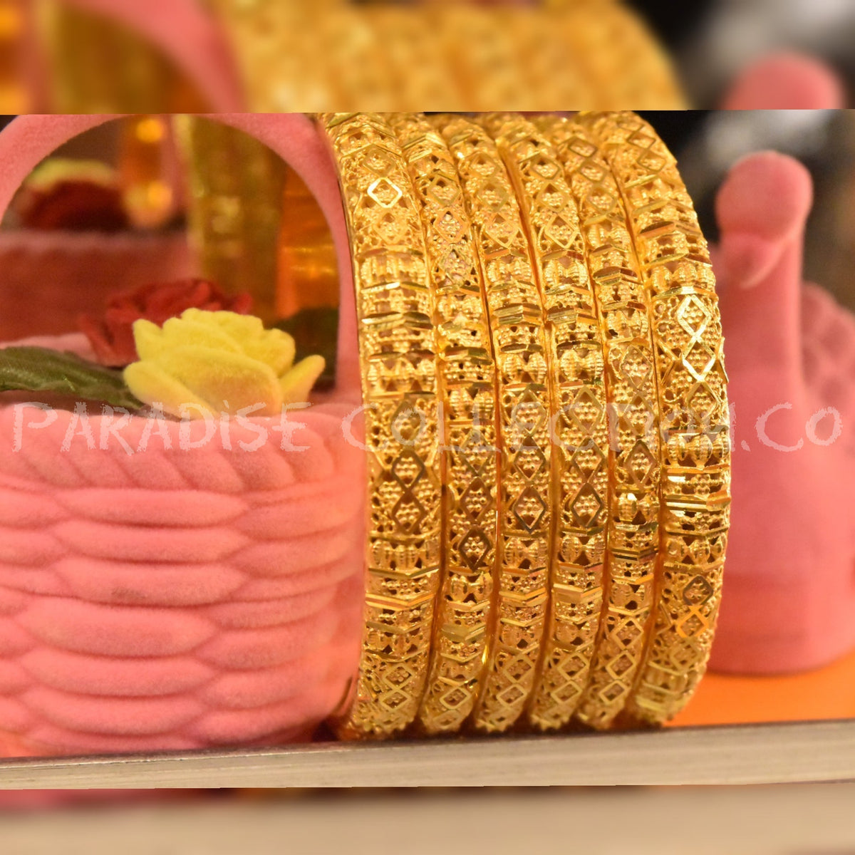 Budget To Gift - Bangles For Girls - Paradise Studio With Fancy Jewellery Box Free