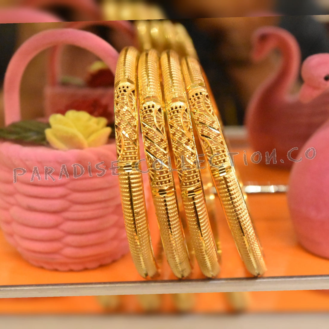Women Handmade Heavy Traditional Bangles With Fancy Jewelry Box Free