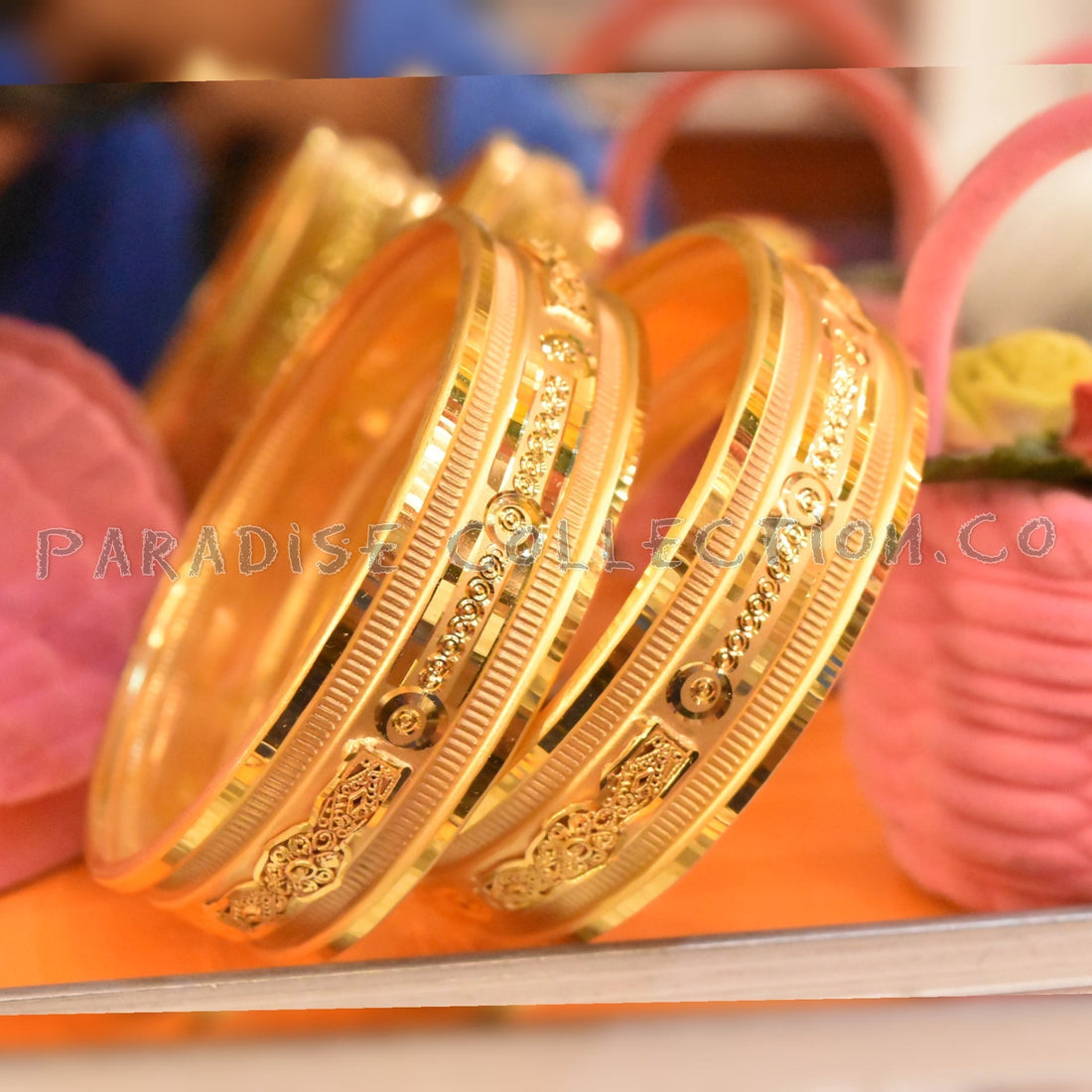 Elegant Occasion Bangles – Glam Look with Free Jewelry Gift Packaging