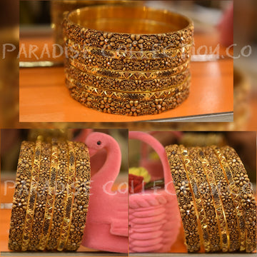 Antique Traditional Bangle – Paradise Signature Sona Polish