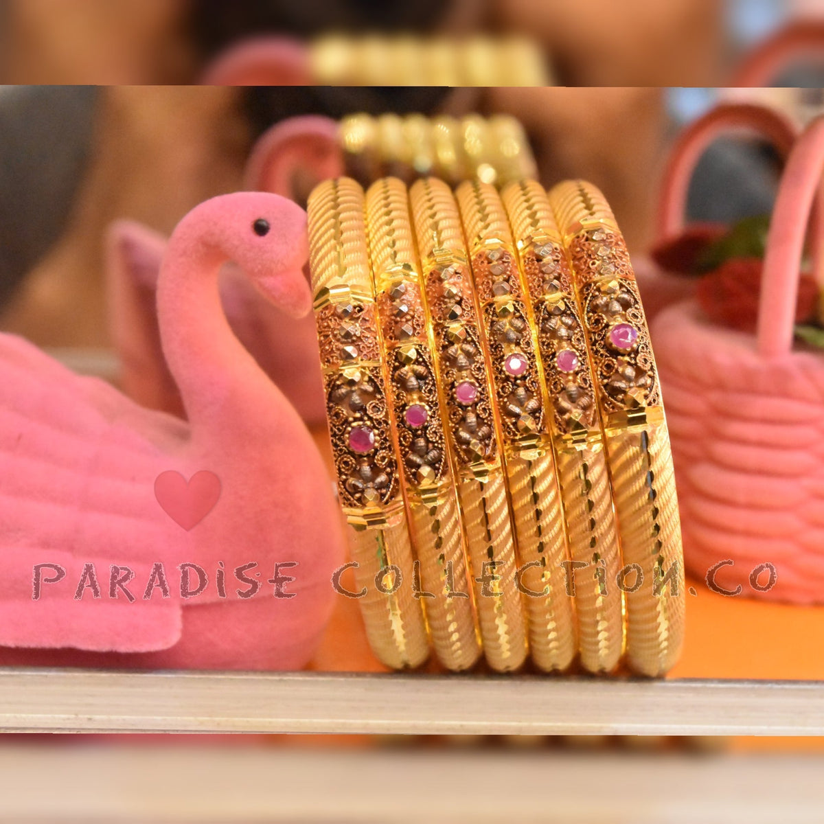 Traditional Style Bangles – Elegant Set with Fancy Box – Perfect for Gifting
