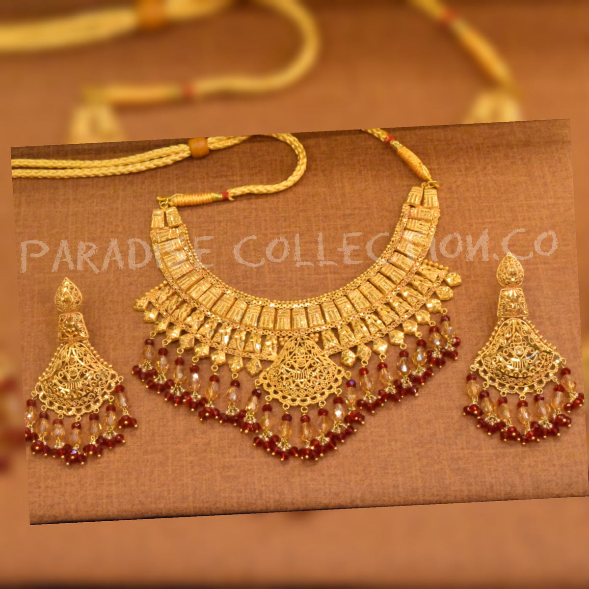 Classic Designer Necklace Set – Free Jewellery Box Included