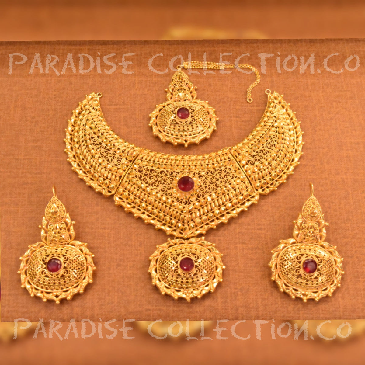 Fine Quality Bridal Jewelry Set – Includes Free Jewellery Box