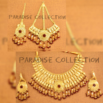 Classic Wedding Necklace Set – Comes with Free Jewellery Box
