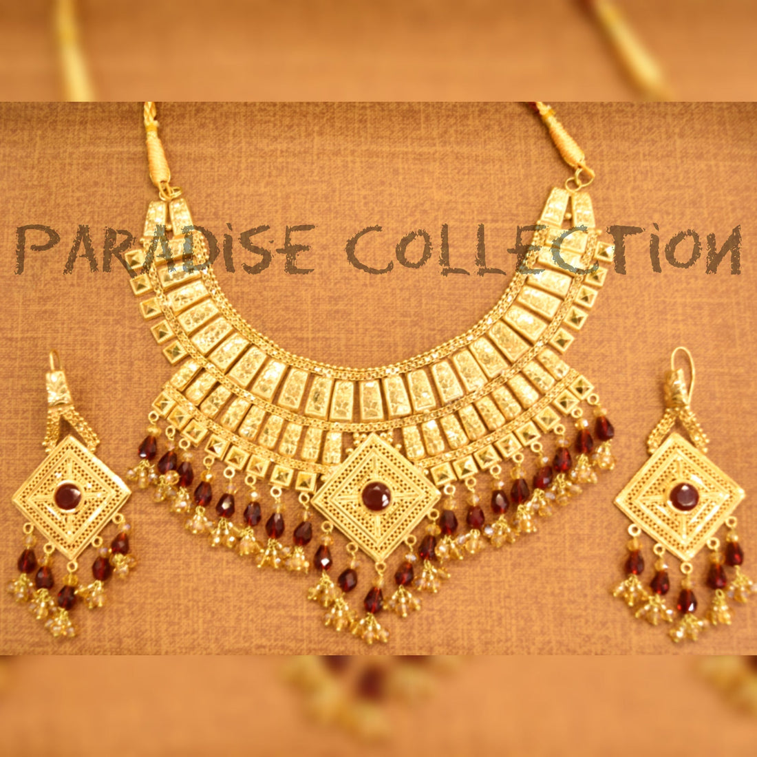 High Quality Designer Festive Necklace Set – Free Jewellery Box & Gift Wrap