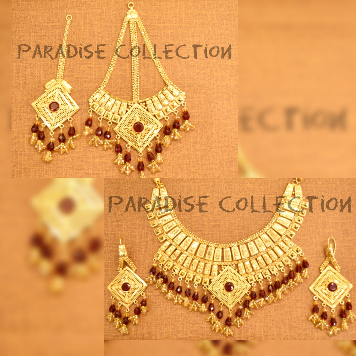 High Quality Designer Festive Necklace Set – Free Jewellery Box & Gift Wrap