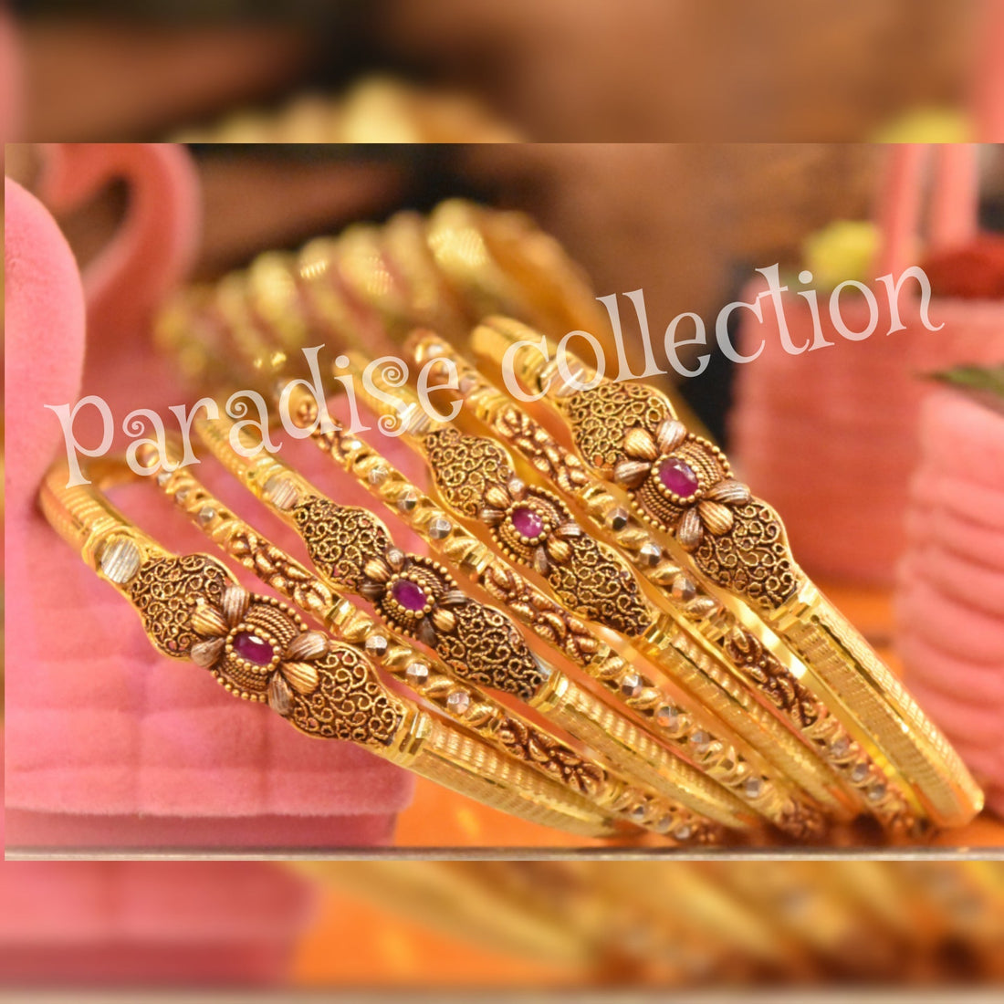 Ethnic Antique Bangle – Sona Polish Touch by Paradise