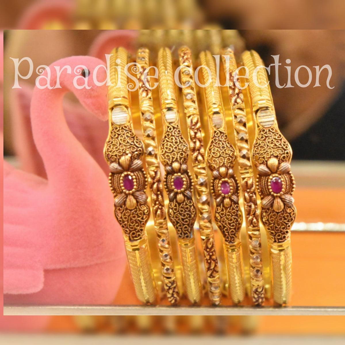 Ethnic Antique Bangle – Sona Polish Touch by Paradise
