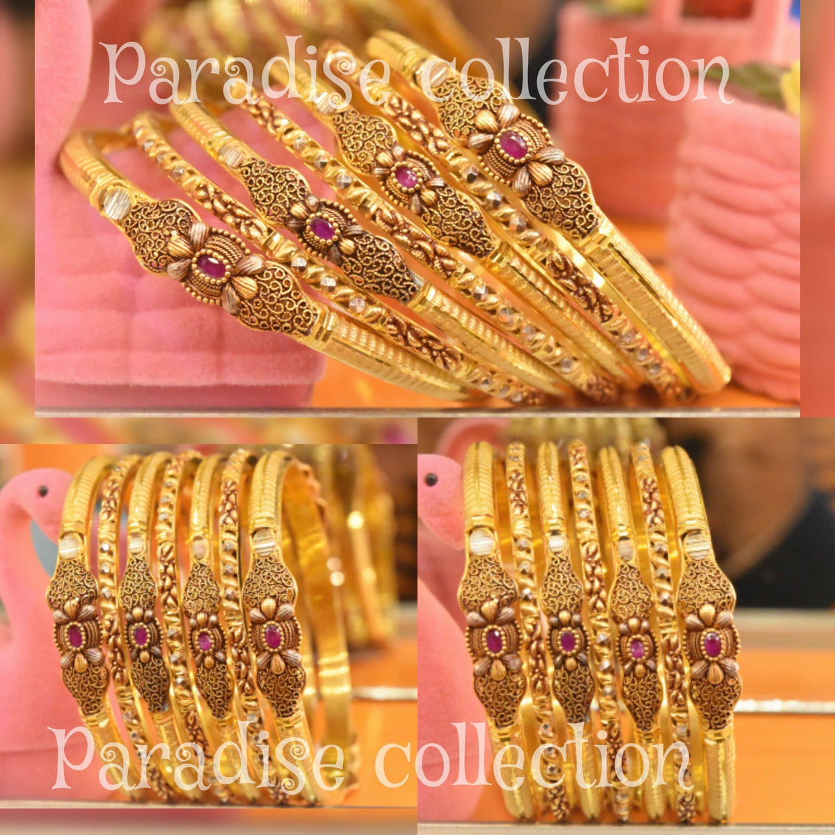 Ethnic Antique Bangle – Sona Polish Touch by Paradise