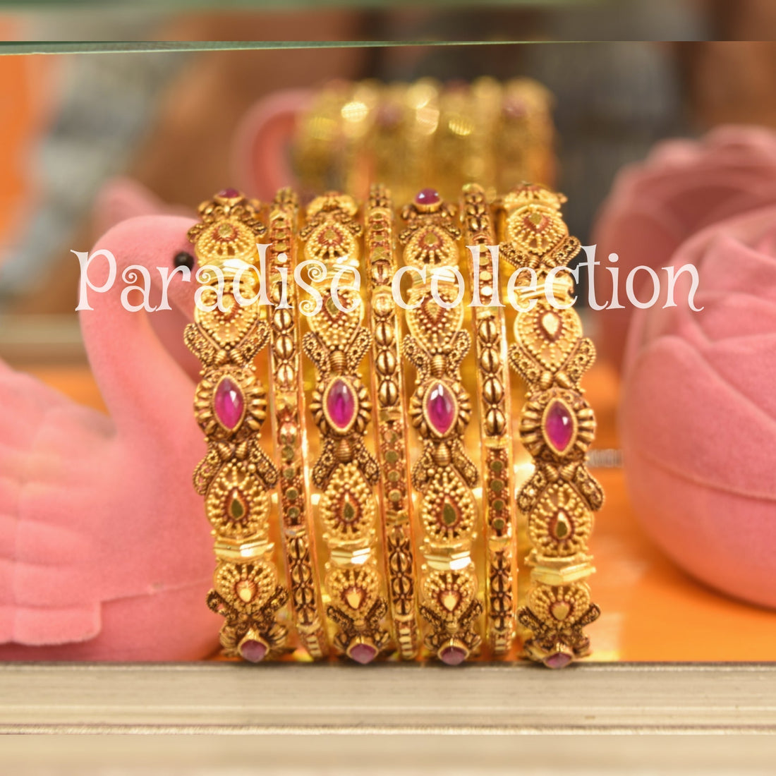 Luxury Antique Sona Polish Bangle – Art By Paradise