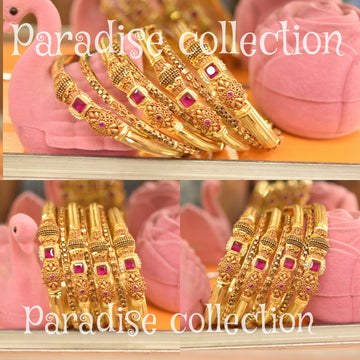Antique Style Fancy Bangle – Paradise Sona Polish Craft