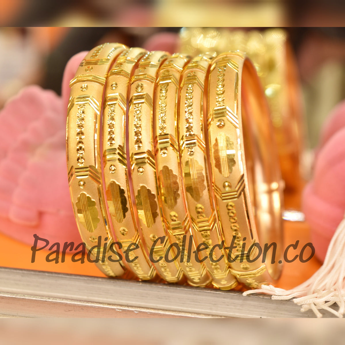 Top-Quality Sona Polish Bangles – Stylish Sona Finish Wwith Elegant Jewellery Gift Box