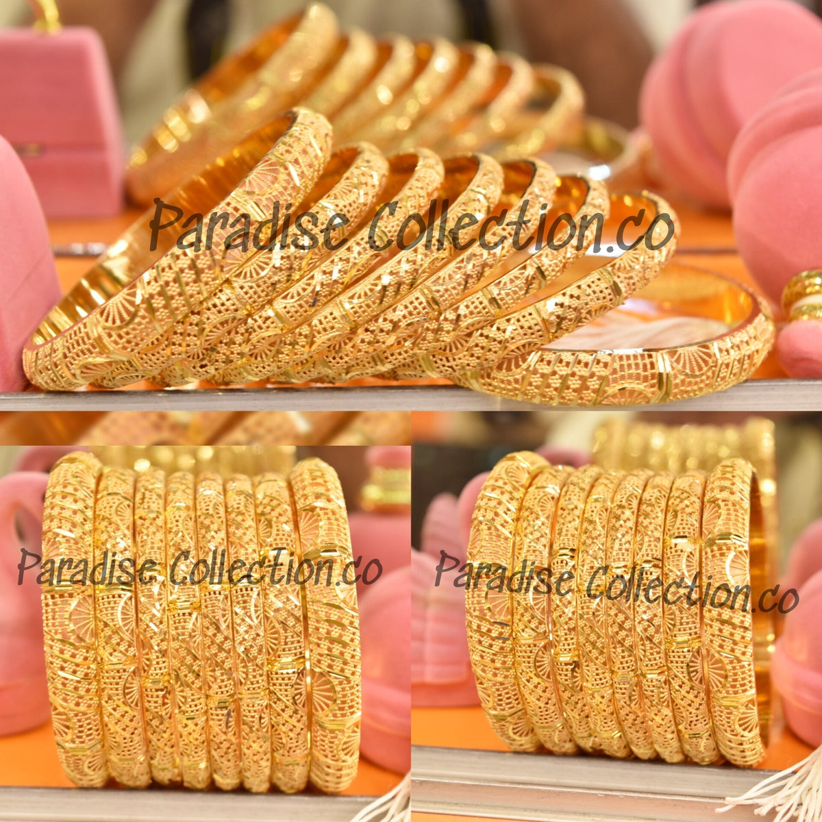 Elegant & Stylish Beautiful Bangles Set With Fancy Jewelry Box Free❤️